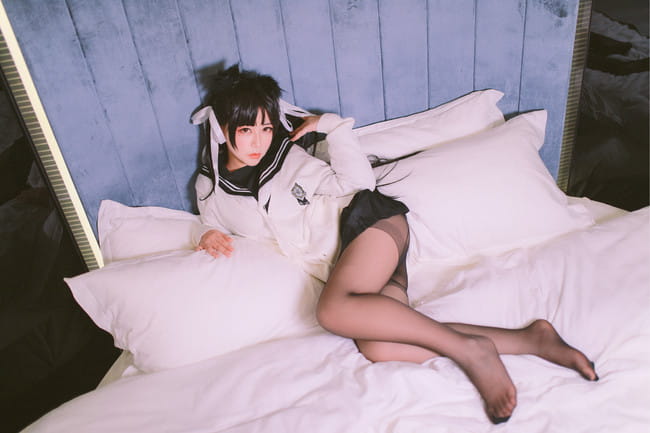 【cos正片】碧蓝航线 爱宕足控福利