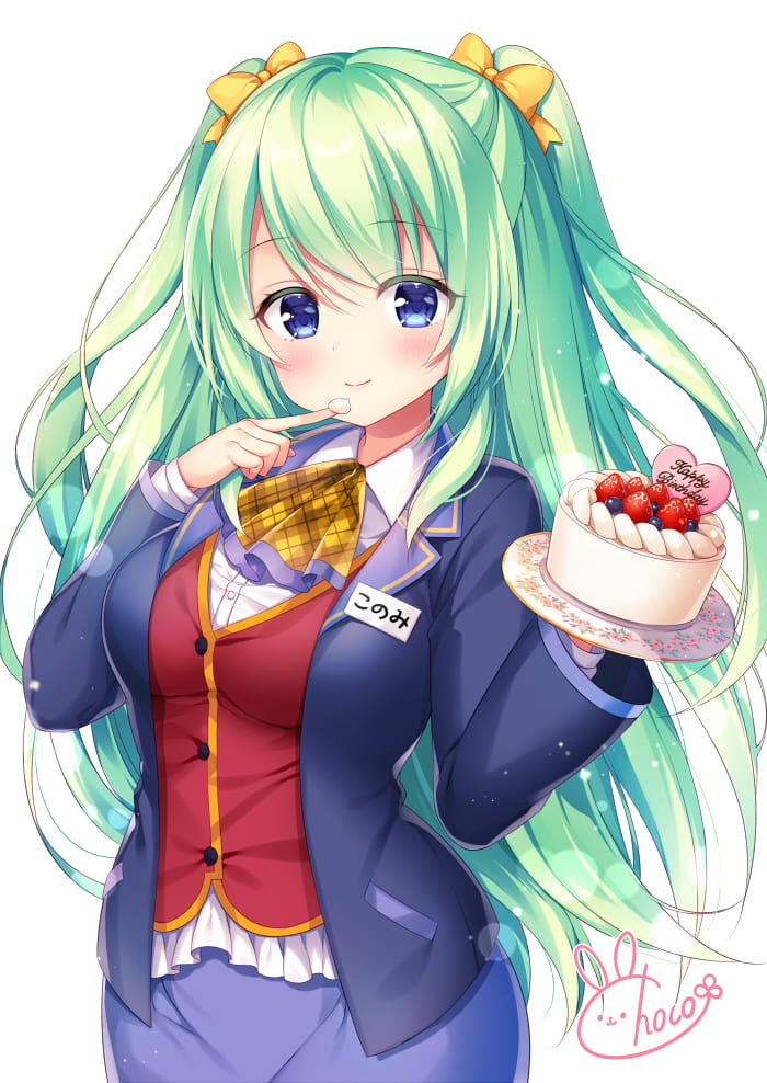 P站画师推荐 三つ葉ちょこ 二次元萌图(1)