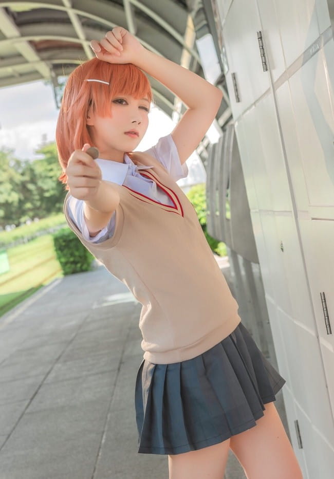 电击文库零境交错 科学超电磁炮 御坂美琴 cosplay
