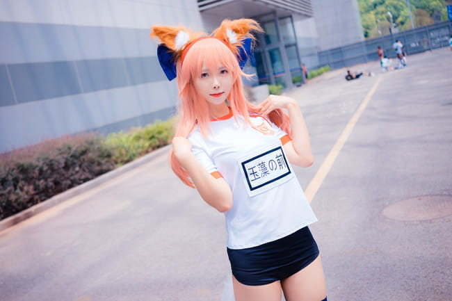 【cos场照】玉藻前体操服ver