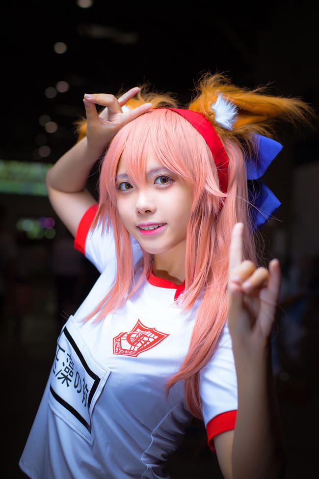 【cos场照】玉藻前体操服ver