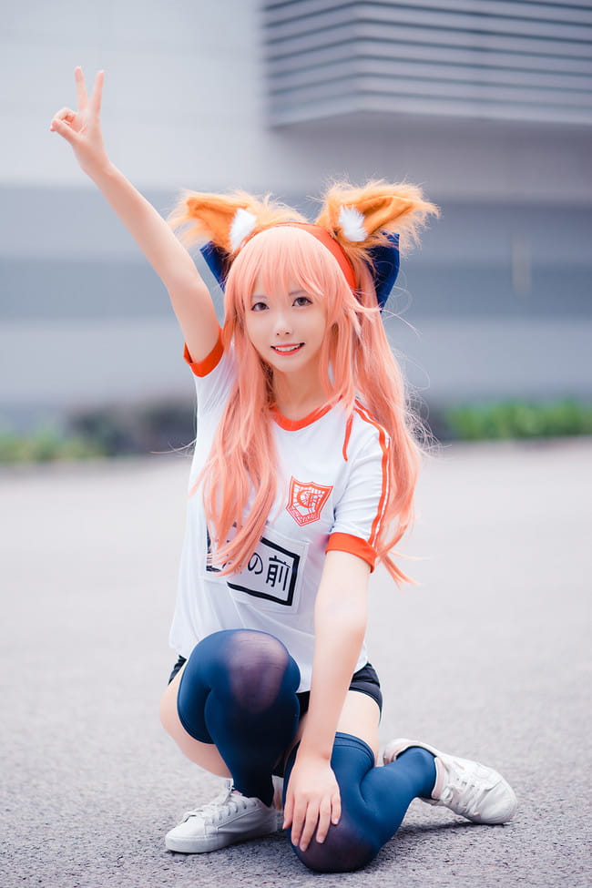 【cos场照】玉藻前体操服ver