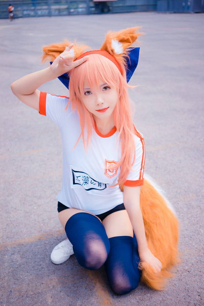 【cos场照】玉藻前体操服ver