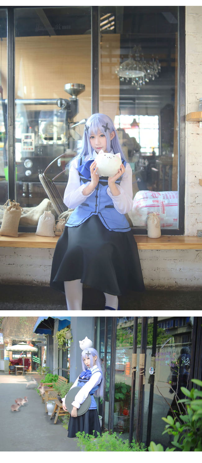 【cos正片】请问您今天要来点兔子吗？ 香风智乃