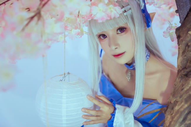 【cos正片】艾米莉亚。鬼面祭典