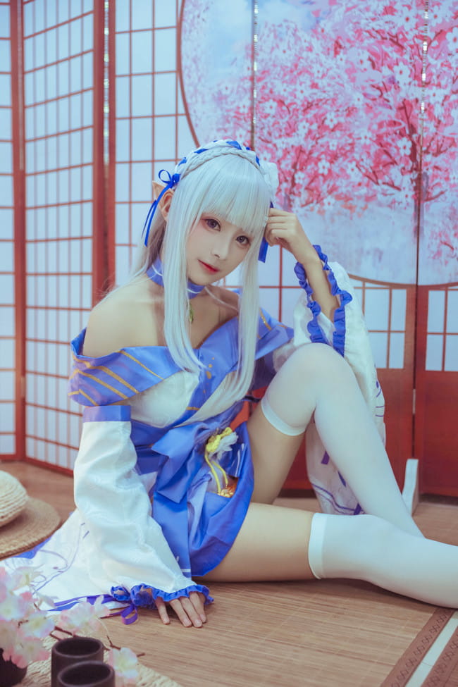 【cos正片】艾米莉亚。鬼面祭典