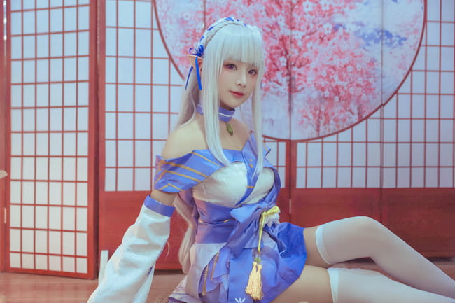 【cos正片】艾米莉亚。鬼面祭典