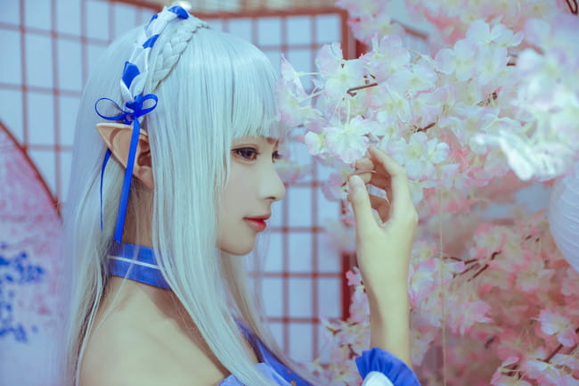 【cos正片】艾米莉亚。鬼面祭典