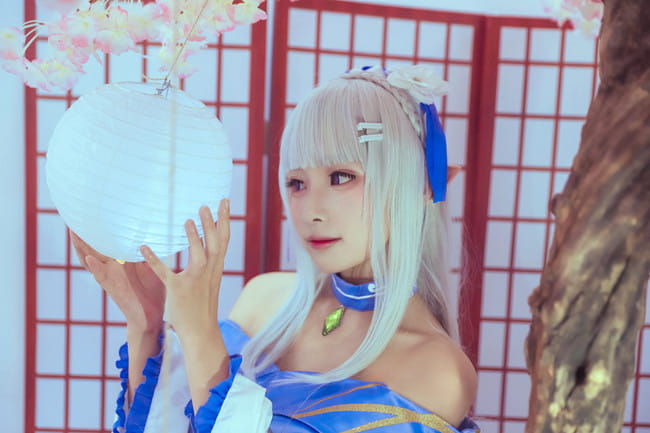 【cos正片】艾米莉亚。鬼面祭典