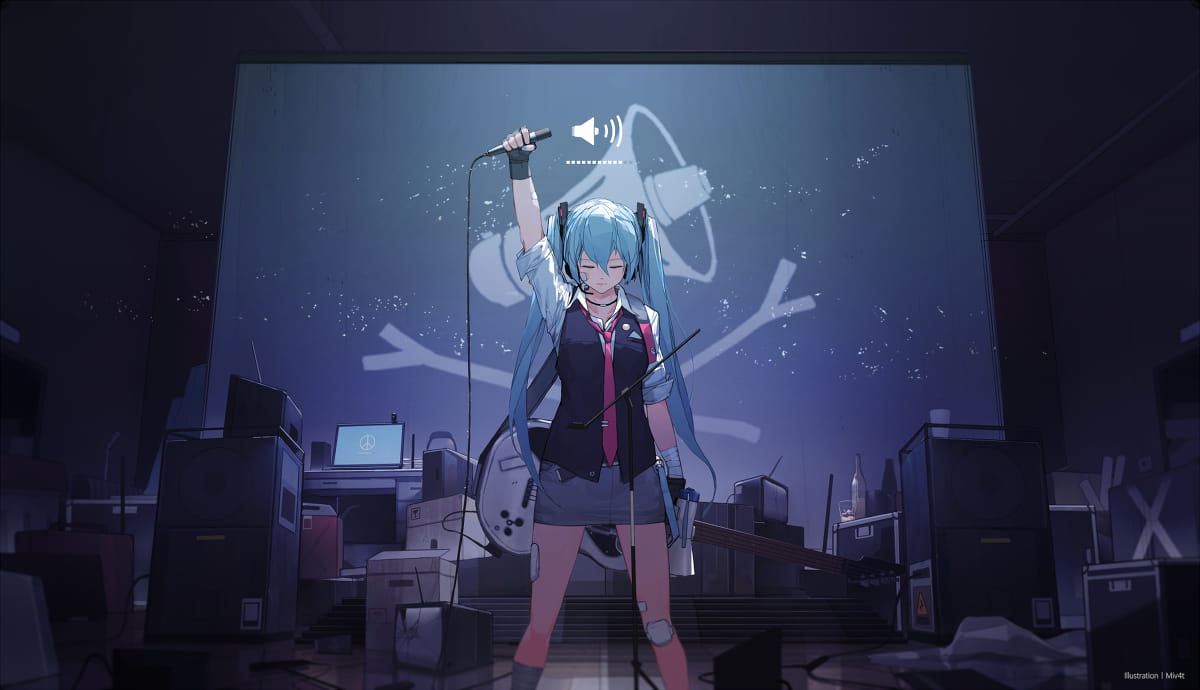 VOCALOID初音未来 动漫电脑壁纸下载(1)