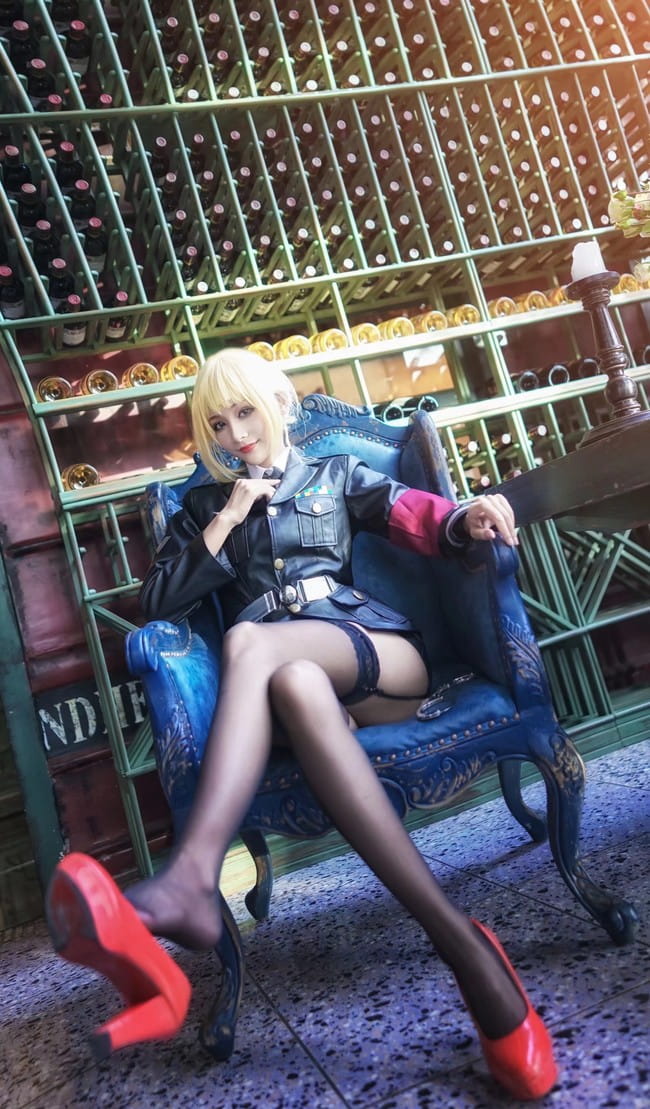 【cos正片】saber军装