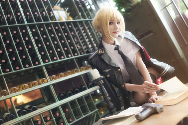 【cos正片】saber军装