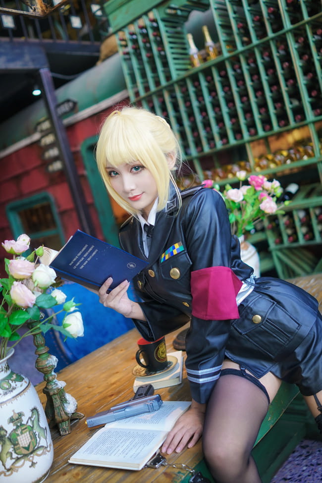 【cos正片】saber军装