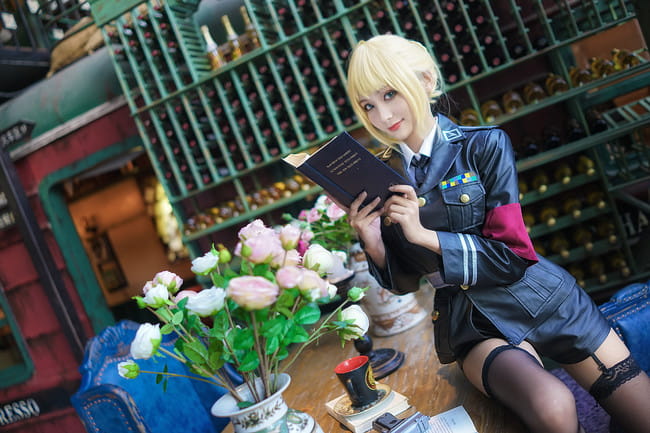 【cos正片】saber军装