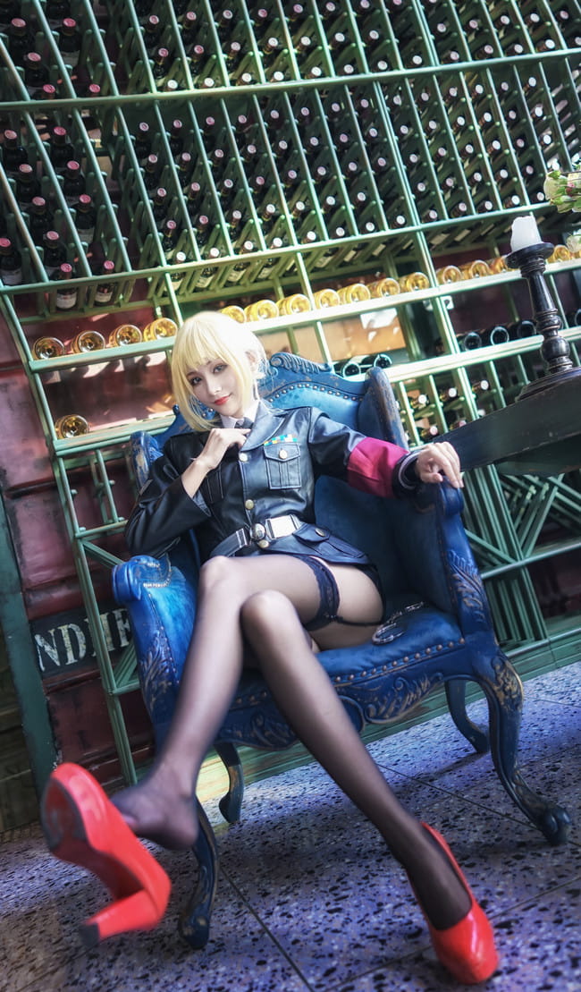 【cos正片】saber军装