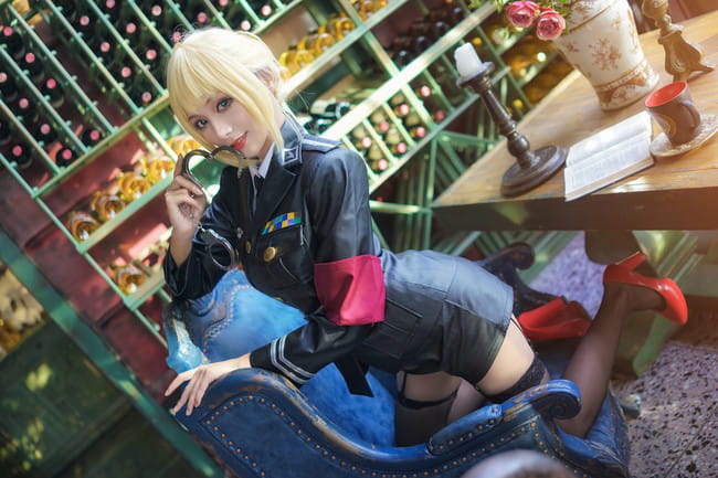 【cos正片】saber军装