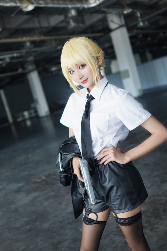 【cos正片】saber军装