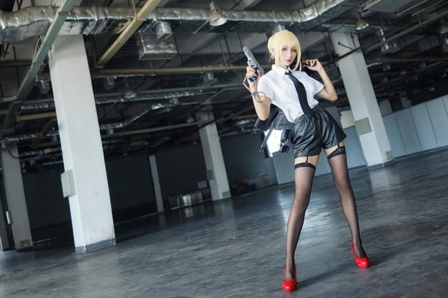 【cos正片】saber军装