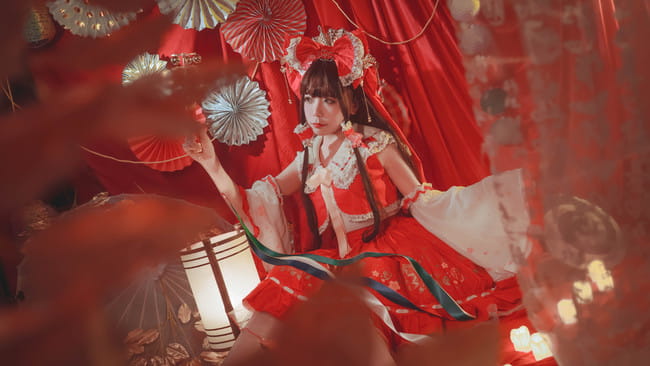 【cos正片】东方Project 灵梦cos