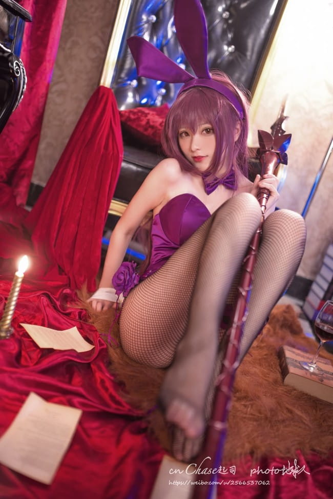 【cos正片】斯卡哈姐姐兔女郎