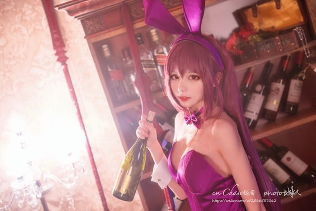【cos正片】斯卡哈姐姐兔女郎
