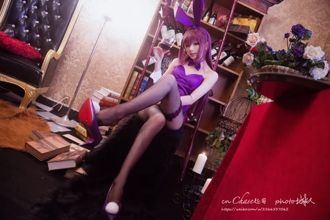 【cos正片】斯卡哈姐姐兔女郎