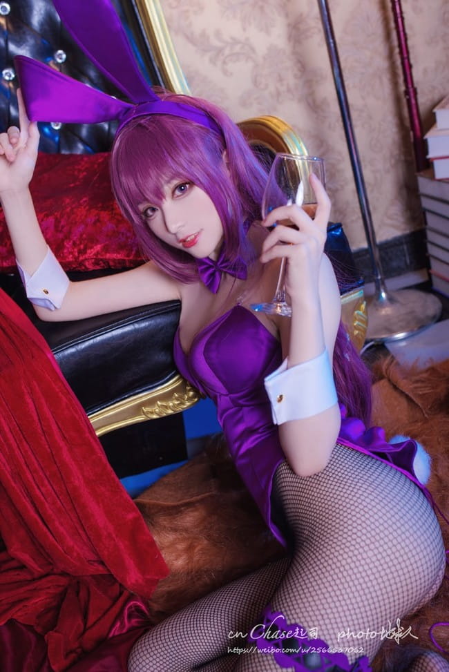 【cos正片】斯卡哈姐姐兔女郎