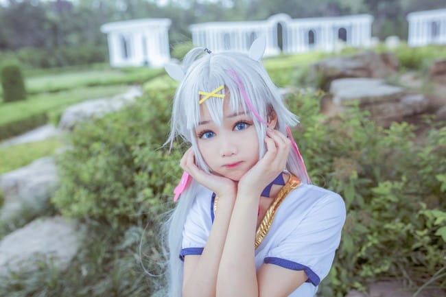 不正经的魔术讲师与禁忌教典  绝对领域 cosplay