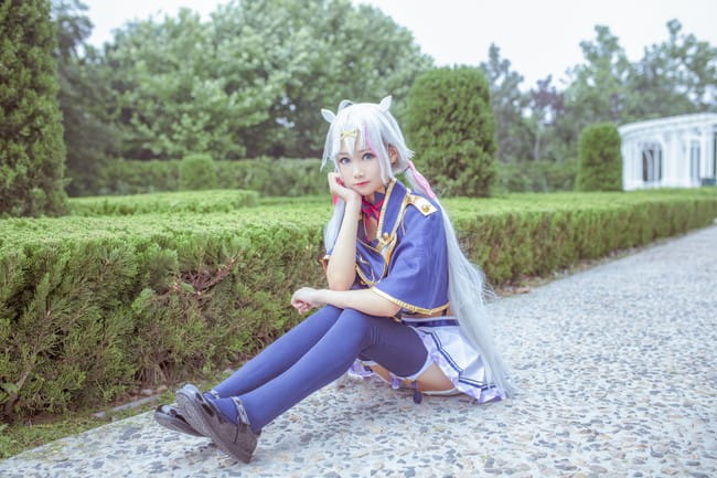 不正经的魔术讲师与禁忌教典  绝对领域 cosplay