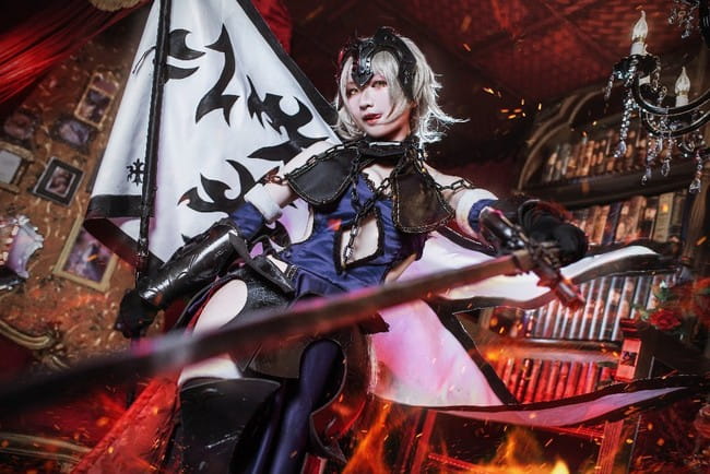 【cos正片】Fate/Grand Order 黑贞德cos