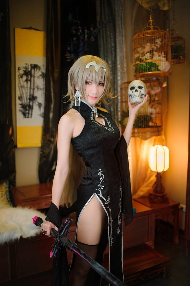 【cos正片】Fate/Grand Order 黑贞德cos