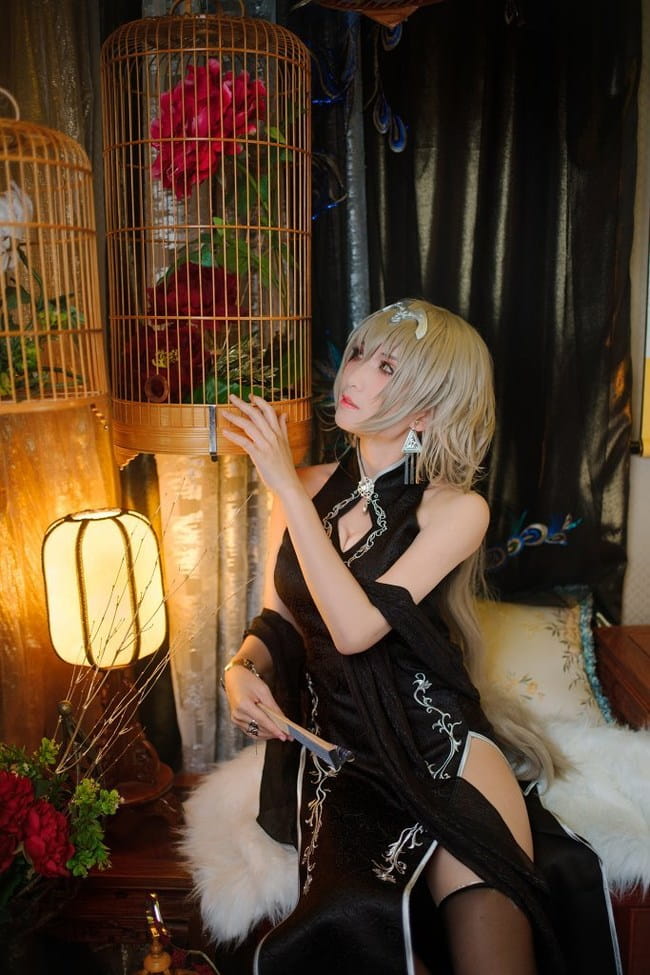 【cos正片】Fate/Grand Order 黑贞德cos