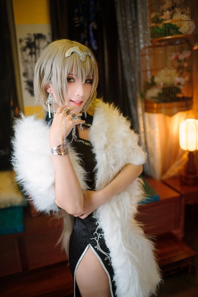 【cos正片】Fate/Grand Order 黑贞德cos