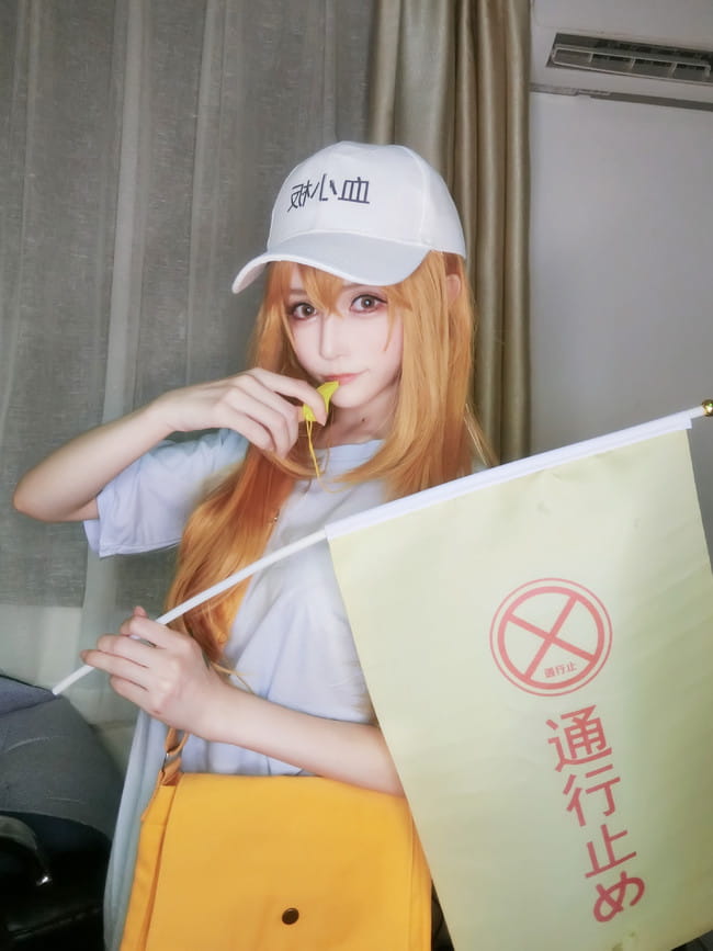 【cos教程】《工作细胞》血小板化妆教程