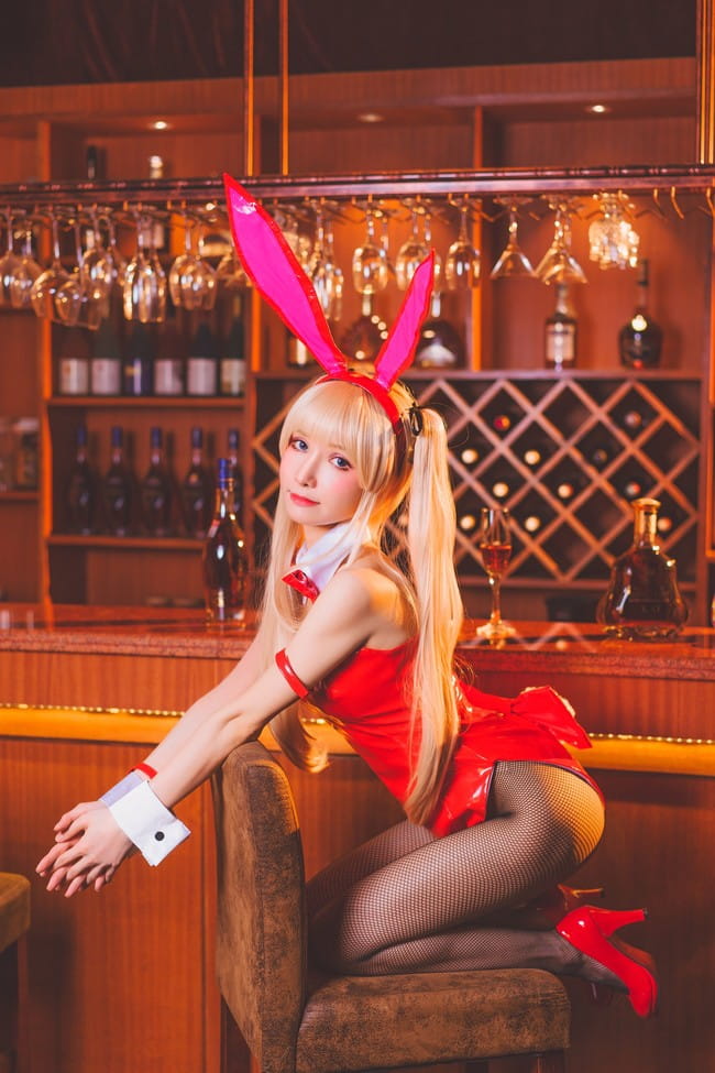 【cos正片】英梨梨兔女郎cos