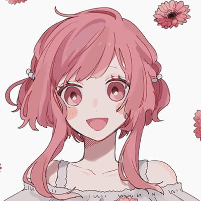 措不及防闯入你的笑颜 二次元动漫可爱女生头像