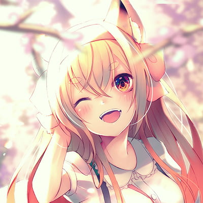 措不及防闯入你的笑颜 二次元动漫可爱女生头像