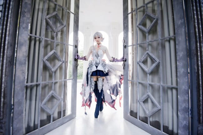 【cos正片】纯白衣裙即忠义之证