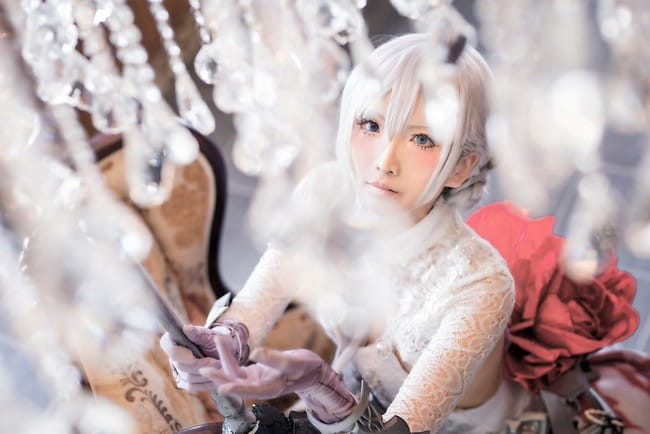 【cos正片】纯白衣裙即忠义之证