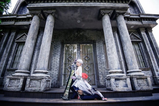 【cos正片】纯白衣裙即忠义之证