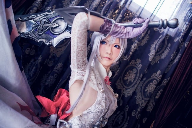 【cos正片】纯白衣裙即忠义之证