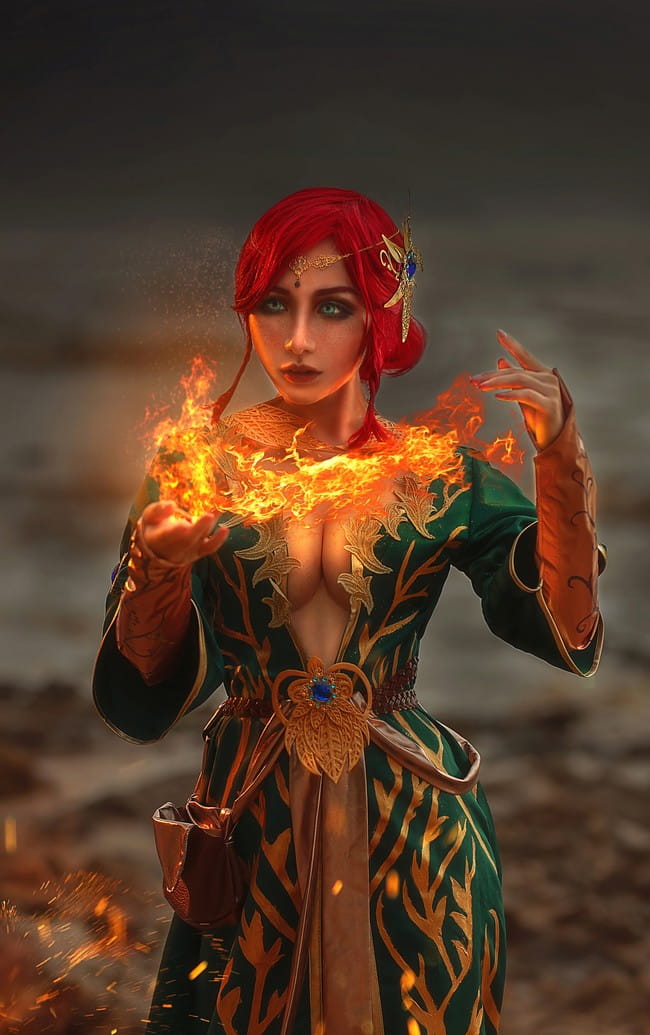 巫师3：狂猎 特莉丝  cosplay