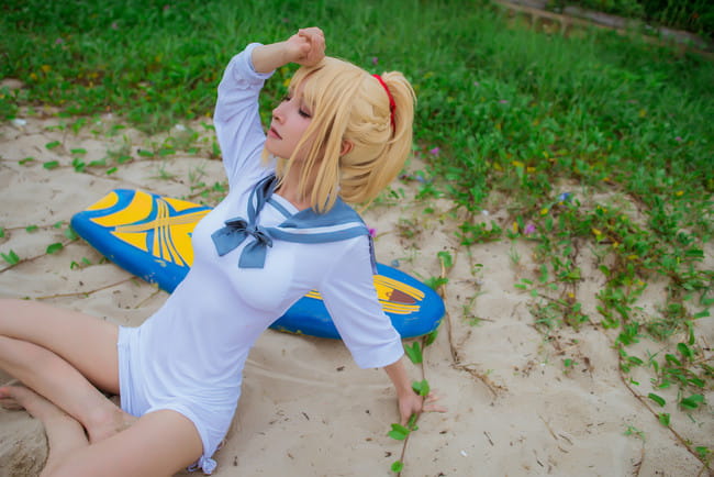 【cos正片】Fate/Grand Order 莫德雷德cos