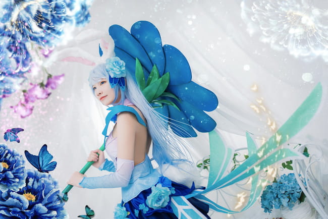 【cos正片】王者荣耀 公孙离花间舞