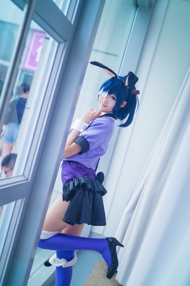 【cos场照】小鸟游六花兔女郎场照