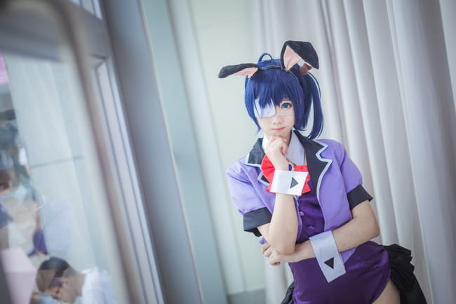 【cos场照】小鸟游六花兔女郎场照