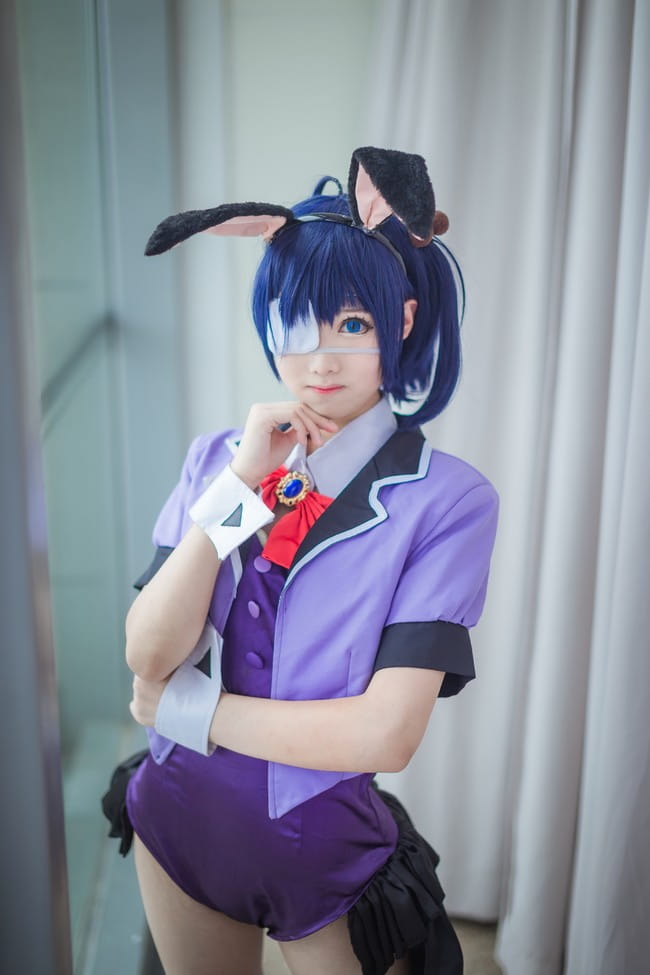 【cos场照】小鸟游六花兔女郎场照