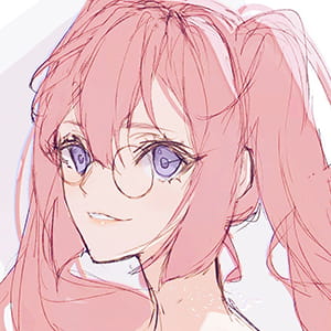 要和让自己开心的人在一起 可爱女生头像