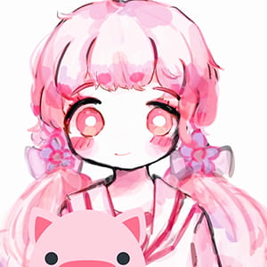 明里暗里 都喜欢你 二次元动漫女生头像