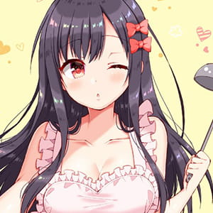 这天你围着我跑了好几圈 我问你在干什么 二次元女生头像